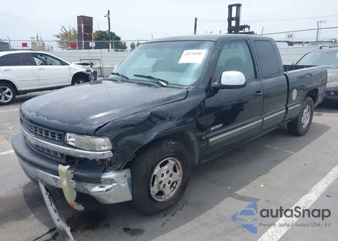1999 Chevrolet Silverado 1500 Ls z USA, uszkodzony, nr VIN 2GCEC19V4X1290355